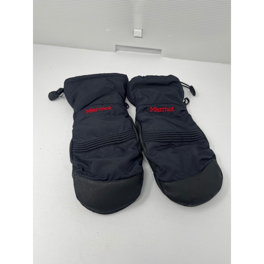 Marmot Expedition Mitts Gore-Tex Fleece Lined Mens Mittens Black A16900 Size L